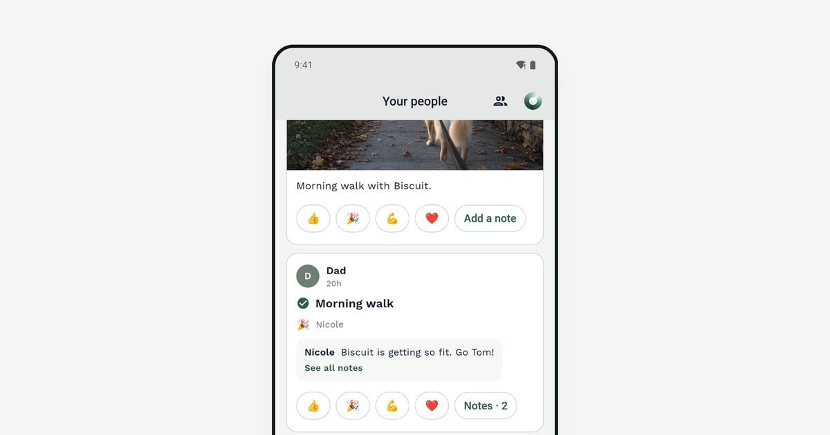 Grace by Youngr: Your people, where family sees each other's wins